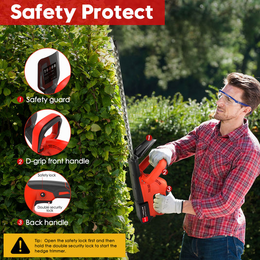 Electric Cordless Hedge Trimmer