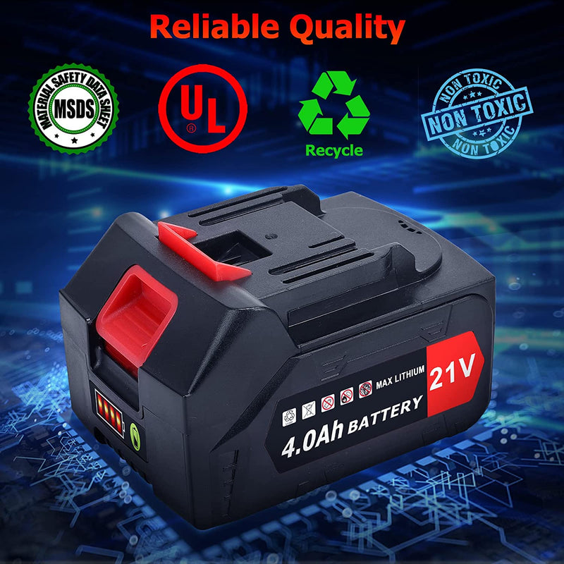 Load image into Gallery viewer, 21V 4.0Ah Li-Ion Replacement Battery
